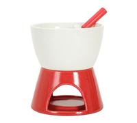 perfk Pentola per fonduta di cioccolato in ceramica, da tè, pratico pentolino in porcellana, scaldaburro, scioglitore di cioccolato per dessert e