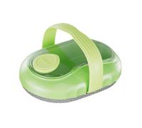 perfk Pespa da bagno Ripassa per doccia Schermo della doccia portatile Schermo riutili per bagni riutilizzabili per viaggi per viaggi per il bagno, Verde