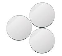 perfk Piatto Rotondo a Specchio Piatto portacandele Espositore per Torta Organizzatore Vanity Vassoio per Domestico