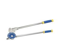 perfk Piega a Rullo con Manici Lunghi Preciso Piega Portatile a Testa Azzurro Alta Precisione Strumento Manuale per Lavori Climatizzazione, 16MM