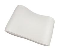 perfk Pilates Supporta Il Cuscino per Il Cuscino per Il Fitness Attrezzature Impermeabili di Pilates riformatore per la Testa e Il Collo per l'uso a casa e, Bianco