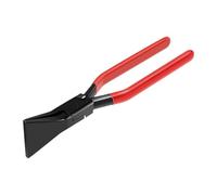 perfk Pinza piegatrice manuale per aggraffatura in metallo, utensile manuale multiuso, impugnatura comoda, ganascia dritta, utensile piegatore per lamiera, 180 Gradi