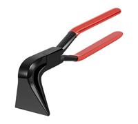 perfk Pinza piegatrice manuale per aggraffatura in metallo, utensile manuale multiuso, impugnatura comoda, ganascia dritta, utensile piegatore per lamiera, 90 Gradi