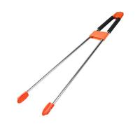 perfk Pinza raccoglitrice per rifiuti Pinza raccoglitrice ergonomica lunga versatile per raccogliere i rifiuti, Rosso Nero