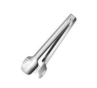 perfk Pinze da Cucina per Cucinare, pinze per Alimenti in Acciaio Inossidabile, per Pane in Metallo, per Alimenti per ristoranti, Barbecue, Uova, Catering, S