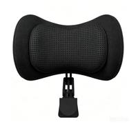 perfk Poggiatesta Sedia Ufficio Poggiatesta Cuscino Supporto Collo Schienale con Imbottitura Ergonomica in Memory Foam Centro Traforato Traspirante Staffa
