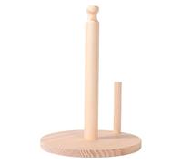 perfk Porta Asciugamani di Carta in Legno Dispenser di Asciugamani di Carta da Terra Organizzatore di Supporti per Rotoli Porta Asciugamani da Cucina, 15x30 cm