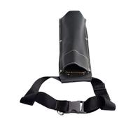 perfk Porta-asta per Saldatura, per Saldatore, Portatile, Resistente All'usura, per Lavori di Giardinaggio All'aperto, Nero
