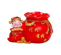 perfk Portapenne, organizer da toeletta, statuetta del della ricchezza, piccolo ornamento decorativo da scrivania, portapenne creativo, portapenne,