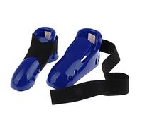 perfk Protezioni per I Piedi per Bambini per MMA, Protezioni per Le Caviglie, Protezioni per Il Collo del Piede, Protezione per I Piedi per Kickboxing, Arti, Blu, M