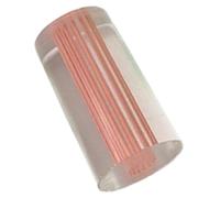 perfk Puntale per Stecca da Biliardo Fai da Te, Puntale per Asta da Biliardo, Decorazione Professionale Non rifinita, Diametro 15 mm, Parte di Riparazione, Rosa