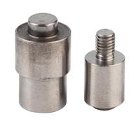 perfk Punzone per Occhielli, Punzone in Metallo Resistente, Strumenti per Cucito, Strumento per Occhielli, Strumento Manuale per Occhielli, per Fissaggio, 12 mm