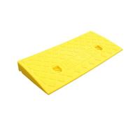 perfk Rampa per marciapiede antiscivolo multiuso robusta per, per uso domestico, per rampe di accesso alla strada, per auto, marciapiedi e, Giallo