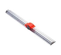 perfk Righello da taglio manuale, righello con bordo dritto, robusto, antiscivolo, taglierina manuale scorrevole per pellicole in PVC, 70 Cm