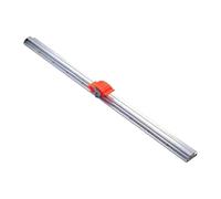 perfk Righello da taglio manuale, righello con bordo dritto, robusto, antiscivolo, taglierina manuale scorrevole per pellicole in PVC, 100 Cm