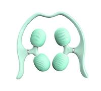 perfk Rullo di massaggio Rullo manuale in schiuma Rullo a 360 copertura totale Massaggiatore muscolare Morsetto Rullo per gambe Tenuto in mano per, VERDE