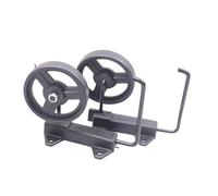 perfk Ruote per carrelli della spesa, ruote singole resistenti per pezzi di ricambio per supermercati, pratica puleggia di ricambio, rullo di rotolamento, Style a