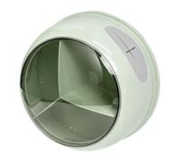 perfk Sacchetto per conservare la freschezza, Contenitore per Pellicola Alimentare, Organizer per casa, Bagno, Compatto, Porta Pellicola Trasparente, Verde