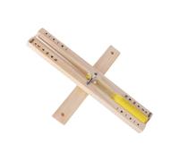 perfk SAUNA CLASS TIMER ORCHIRA di SAGGIO da 30 minuti di sabbia, multpunso, gestione del tempo pratico, bicchiere, Giallo
