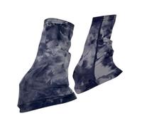 perfk Scaldamuscoli per Pattinaggio Artistico da 2 Pezzi, estesi sopra Lo Stivale, per Allenamento di Danza Classica, Grigio