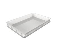 perfk Scatola per lievitazione impasto pizza, vassoio per impasto pizza impilabile, organizer multifunzionale per per ristorante, Altezza 7.5 Cm
