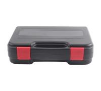 perfk Scatola portautensili portatile, organizer, piccola custodia rigida, base antiscivolo, multifunzionale, leggera, resistente agli urti, 24,7x20x6,5 cm