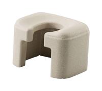 perfk Sedia da commodo per la sedia della doccia da toilette compatto stabilità funzionale anziani sul bagno Non slip sgabello da bagno multiuso, Bianco