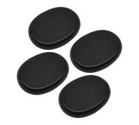 perfk Set da 4 pietre calde per massaggio, strumento professionale versatile per la schiena, rilassante e facile da usare, per la casa e, 9x7 Cm