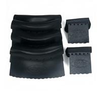 perfk Set da 6 Tasche Biliardo in Pelle PU Cucite a Mano con Hardware Metallico per Tavolo da Biliardo Americano E Riparazione Accessori da Gioco per, Color to 1