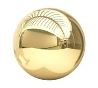 perfk Sfera a Specchio in Acciaio Inossidabile, Decorazione Liscia e, Sfera Riflettente, Globo per la casa, inaugurazione della casa, 15 Cm