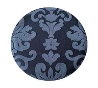 perfk Sgabello da Bar Copre Elastico Bar Rotondo Sedia Copre Lavabile Sgabello Cuscino Fodera per la Casa Bar, Uso Dell'hotel, 11-14 Pollici di Diametro - Grigio Blu