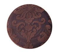 perfk Sgabello da Bar Copre Elastico Bar Rotondo Sedia Copre Lavabile Sgabello Cuscino Fodera per la Casa Bar, Uso Dell'hotel, 11-14 Pollici di Diametro - Brownness