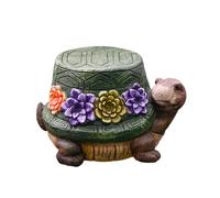 perfk Sgabello da Giardino in Resina a Forma di, tavolino Laterale, Facile da Pulire, per Decorare Il Balcone, Impermeabile, 39x31x24 cm,