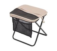 perfk Sgabello Pieghevole per Zaino, Sedia da Campeggio Portatile, poggiapiedi, Borsa a Tracolla, Sedia pigra per Esterni, Sedile da Pesca per Donne e, Khaki And L
