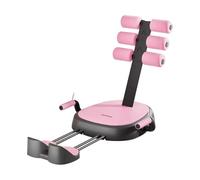 perfk Sit up Bar Allenamento Addominale per Uomini e Donne Allenamento Multifunzionale a casa Fitness Sviluppo Muscolare Core Sit up Bar Assistenza, Rosa
