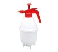 perfk Spruzzatore a Pompa Portatile, spruzzatore d'Acqua, Bottiglia Multiuso Professionale con ugello in Ottone, Portatile per Piante, Prato, Bianco 1.5l