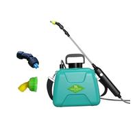 perfk Spruzzatore Elettrico con 3 ugelli di nebulizzazione, Piccolo spruzzatore Portatile Multiuso, Lancia Retrattile per Giardinaggio, Cortile, casa