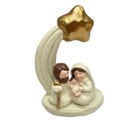 perfk Statuetta a Forma di della Natività, Collezione di Statuette in Resina per presepe, per la casa, Come Regalo di Natale, per Appartamento,