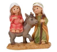 perfk Statuetta Religiosa, Opera d'Arte, Scena di Fuga in, Scultura, Ornamento, Collezione, Festival, Statua della Sacra Famiglia