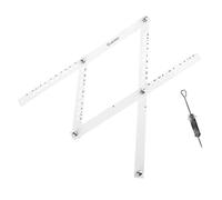 perfk Strumento di Disegno a Pantografo, Righello Pieghevole Durevole, Metrico per La Casa