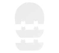 perfk Strumento di Posizionamento della Gomma per, ausilio per incollaggio della Gomma Riutilizzabile, Accessorio, Strumento di Posizionamento per, 1 Set