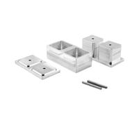 perfk Strumento per la Produzione di Mattoni per Esche da Pesca, Strumento per Modellare Esche, compressore per Esche da Pesca Portatile, Accessorio per, Piazza