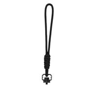 perfk Supporto per Lampada con Cordino per Esterni, Attacco Compatto con Filettatura da 1/4, per Attrezzatura da Viaggio, Pesca e Trekking, Corto