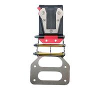 perfk Supporto per metro a nastro, clip per cintura, portautensili, accessori in metallo, kit di modifica, compatto, multiuso, accesso rapido, Td Lasciato Modificato