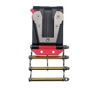 perfk Supporto per metro a nastro, clip per cintura, portautensili, accessori in metallo, kit di modifica, compatto, multiuso, accesso rapido, Catena Sinistra Td