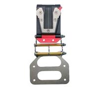 perfk Supporto per metro a nastro, clip per cintura, portautensili, accessori in metallo, kit di modifica, compatto, multiuso, accesso rapido, Td Destro Modificato