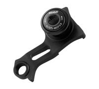 perfk Supporto Universale per Deragliatore Posteriore, Adattatore per Cambio al Telaio, in Lega di Alluminio per Componenti E Accessori per Mountain Bike, Nero, 1.5