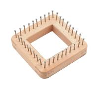 perfk Tavola per maglieria, materiali fai da te, strumenti per ricamo, pioli per tessitura, telaio per stuoie, cappelli, scialli all'uncinetto per, 10 Cm X 10 Cm X 3.5