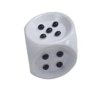 perfk Tavolo da gioco con dadi tattili, gioco da tavolo per intrattenimento, dadi Braille multiuso con puntini in rilievo per giocatori ipovedenti o vedenti