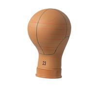 perfk Testa di manichino con linee guida, versatile supporto professionale per parrucche, supporto per parrucche per esercitazioni di styling, salone di, L